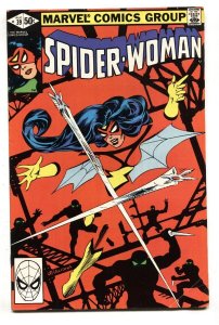 SPIDER-WOMAN #39-comic book Negative space cover art by Steve Leialoha