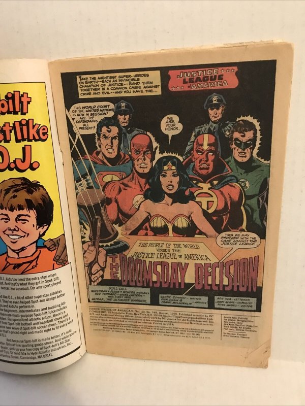 Justice League of America #169