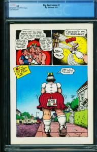 Big Ass Comics #2 CGC 8.5 Robert Crumb underground comix 1297065004