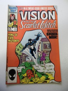 The Vision and the Scarlet Witch #11 (1986) VG+ Condition small moisture stains