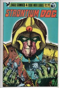 STRONTIUM DOG #1, NM-, Ezquerra, Eagle Comics, 1985  more Indies in store