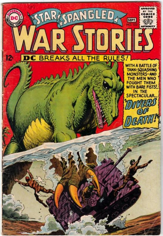 Star Spangled War Stories #122 (Sep-65) FN+ Mid-High-Grade Dinosaur