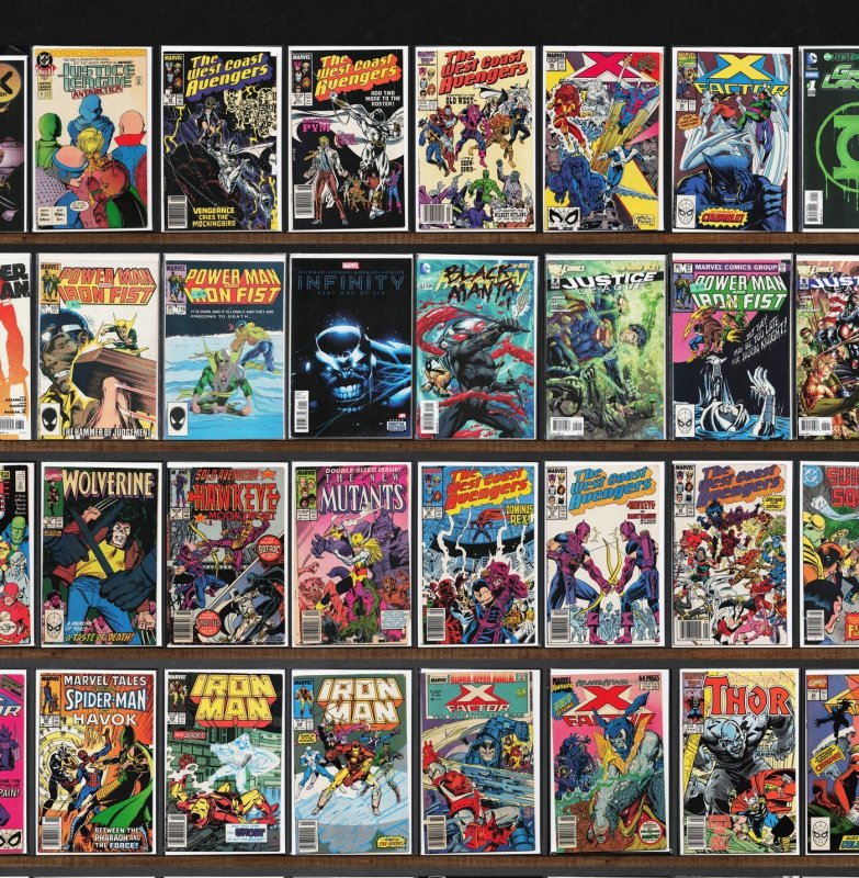 Huge Lot 150+ Comics with X-Factor, Detective Comics & More!