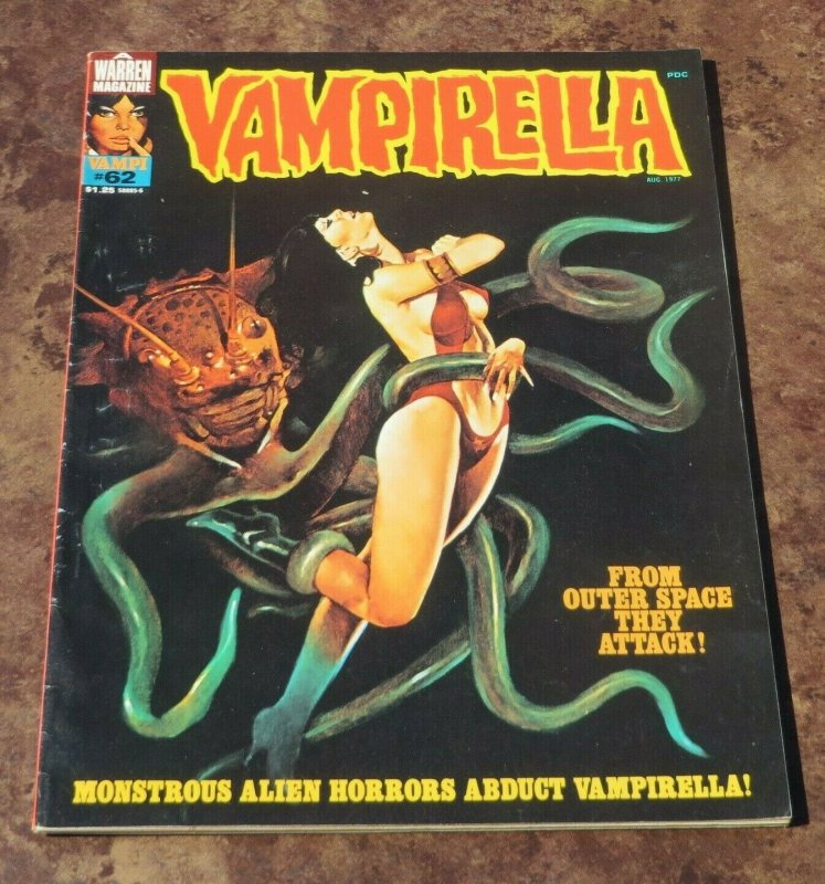 Vampirella #62 VF- 1977 Sci-Fi/Horror Magazine From Outer Space Vampi Abducted