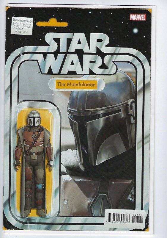 ?Star Wars: Mandalorian #1 (2022) NM Christopher Action Figure Variant Cover