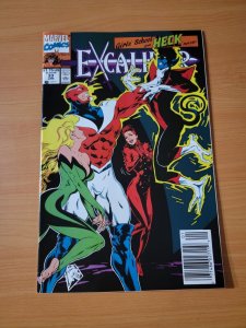 Excalibur #33 Newsstand Variant ~ NEAR MINT NM ~ 1991 DC Comics
