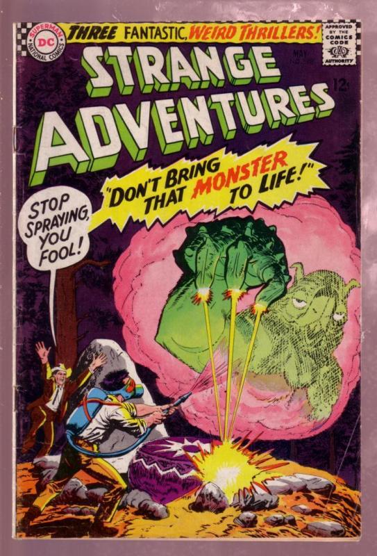 STRANGE ADVENTURES #188 1966- I WAS THE FOUR SEASONS-DC VG