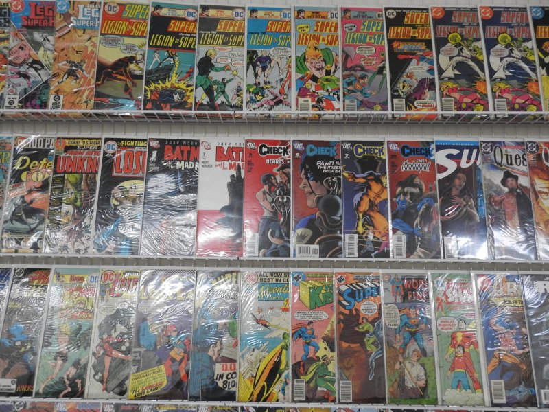 Huge Lot 140+ Comics W/ Batman, Superman, Sgt Rock+ Avg Fine/VF Condition!