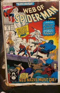 Web of Spider-Man #72 Direct Edition (1991) b4