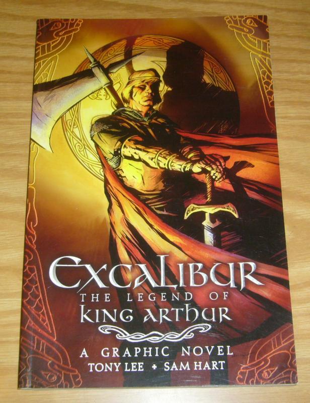 Excalibur: the Legend of King Arthur SC VF/NM a graphic novel - tony lee - hart