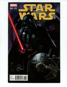 (2015) Star Wars #3 - (1:25) LEINIL YU VARIANT EDITION! HARD TO FIND! (9.2 OB)