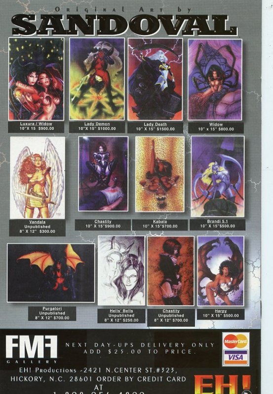 FMF Weekly Chrissy Mountjoy Nude Photo Cover VF+ 8.5