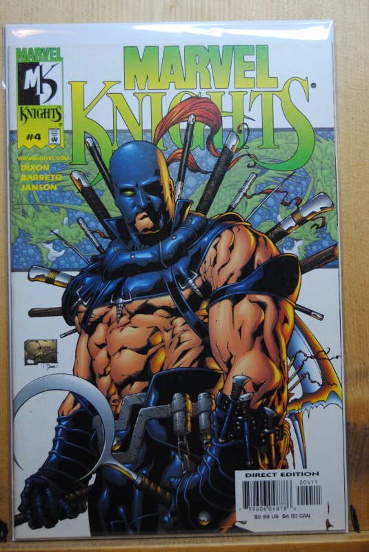 Marvel Knights #1 (2000) #1, #2, #3, #4, four comic lot. VF+