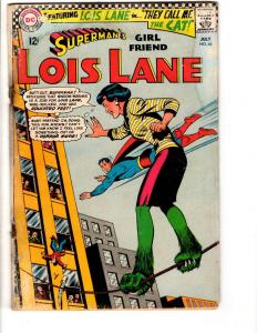Superman's Girlfriend Lois Lane # 66 GD DC Silver Age Comic Book The Cat JL17