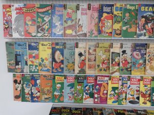 Huge Lot of 170+ Comics W/ Walt Disney Comics, Porky Pig, Looney Tunes +More!