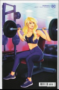 Robins #4 Variant Cover (2022) Robin