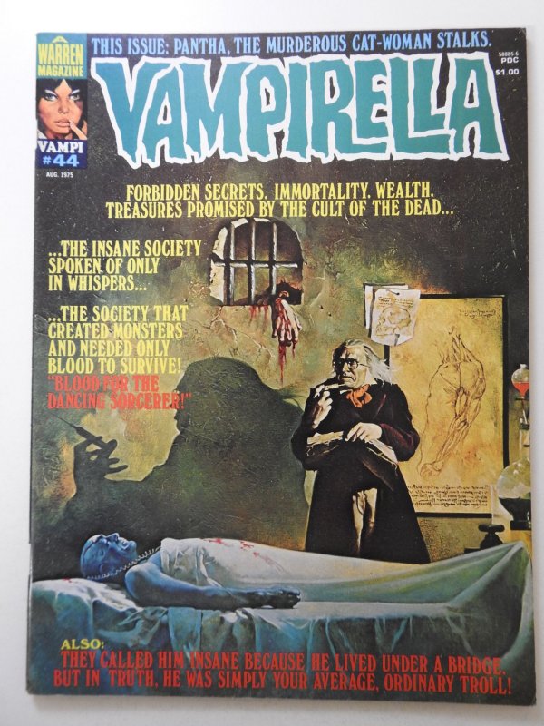 Vampirella #44 (1975) Great Read! Sharp VF Condition!