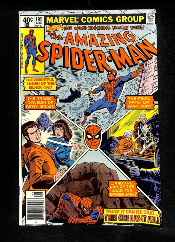 Amazing Spider-Man #195 2nd Appearance Black Cat!