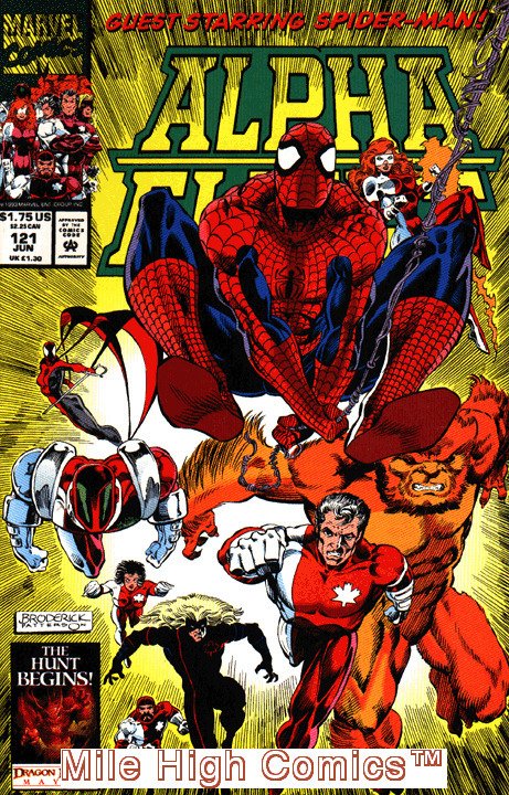 ALPHA FLIGHT (1983 Series)  #121 Good Comics Book