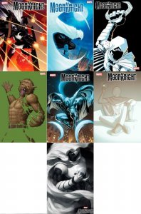 (2023) MOON KNIGHT #25 7 VARIANT COVER SET! Frank Miller! Artgerm! Gary Frank!