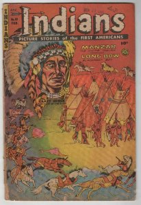 Indians #10 VINTAGE 1952 Fiction House Comics