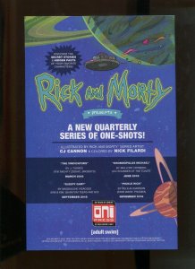 RICK AND MORTY PRESENTS THE VINDICATORS #1 ONI PRESS EXCLUSIVE C2E2 (9.2)