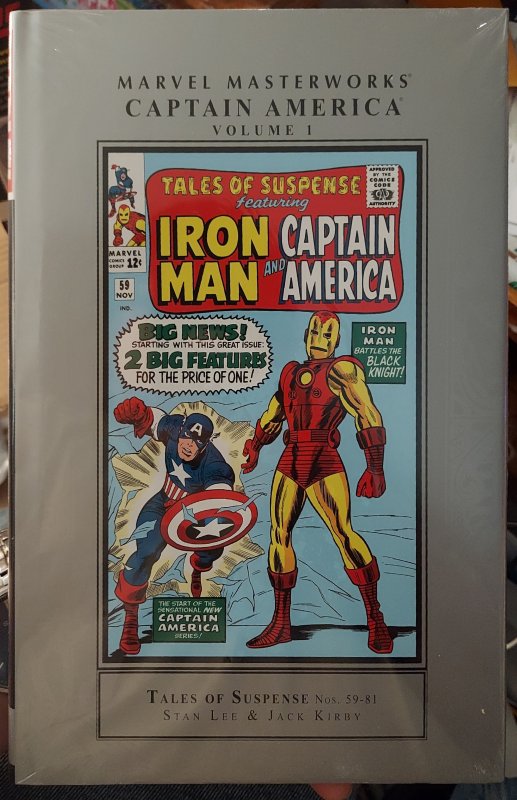 Marvel Masterworks: Captain America #1 TPB sealed