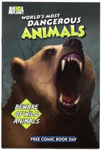 WORLD'S MOST DANGEROUS ANIMALS, NM, FCBD, Grizzly Bear, Crocodile,  2012