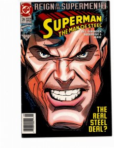 Superman: The Man of Steel #25 (1993)