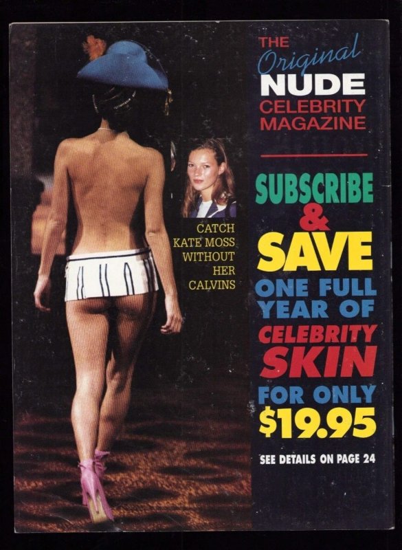 CELEBRITY SKIN Mag MAY 1994 Collector Edition #32 (5.0) - Featuring Kate Moss
