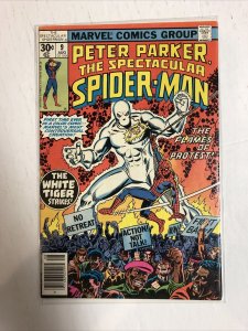 Peter Parker Spectacular Spider-Man (1979) # 9 (Fine) | 1st White Tiger Comics