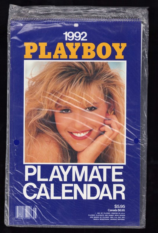 Playboy - 1991 & 1992 Playmate Calendars 2 pc Lot. Sealed