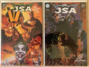 JSA: THE LIBERTY FILE 1-2, UNHOLY THREE 1-2, GOLDEN AGE 1-4, VS. KOBRA 1-6