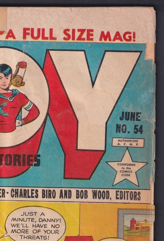 Boy Comics #54 1950 Lev Gleason 2.0 Good