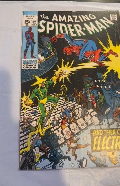 The Amazing Spider-Man #82 (1970)then came Electro See descript