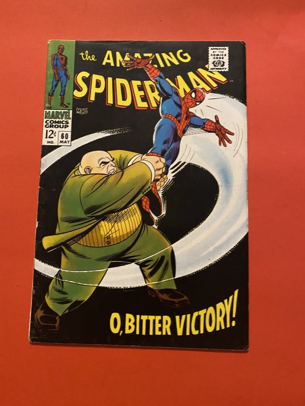 The Amazing Spider-Man #60 (1968) Romita Kingpin cover