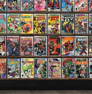 Huge Lot 150+ Comics with Web Of Spider-Man, The Avengers & More!