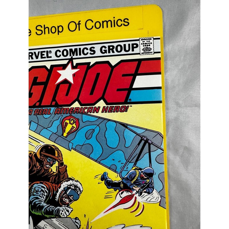 G.I. Joe Real American Hero #11 2nd print VFNM 1982 Marvel Comics