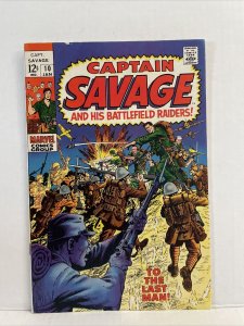 Captain Savage And His Battlefield Raiders #10