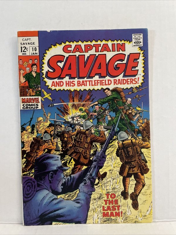 Captain Savage And His Battlefield Raiders #10