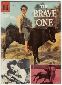 BRAVE ONE (1957 DELL) F.C. 773 VG-F Michel Ray as Leona COMICS BOOK