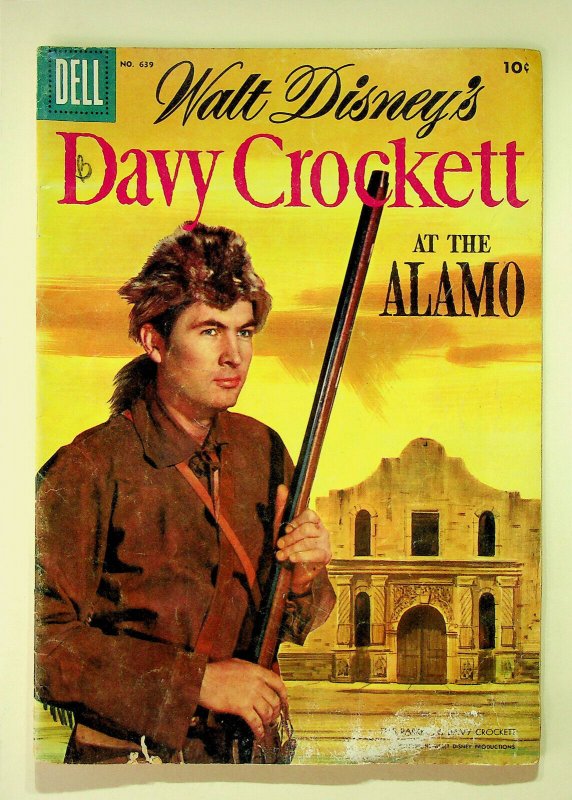 Four Color #639 - Walt Disney's Davy Crockett (1955, Dell) - Good- 