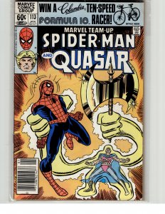 Marvel Team-Up #113 (1982) Quasar