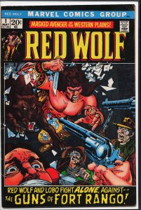 Red Wolf #1 (1972) Red Wolf