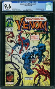 Venom: Lethal Protector #5 (1993) CGC 9.6 NM+