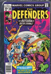 The Defenders #58 (1978) The Defenders
