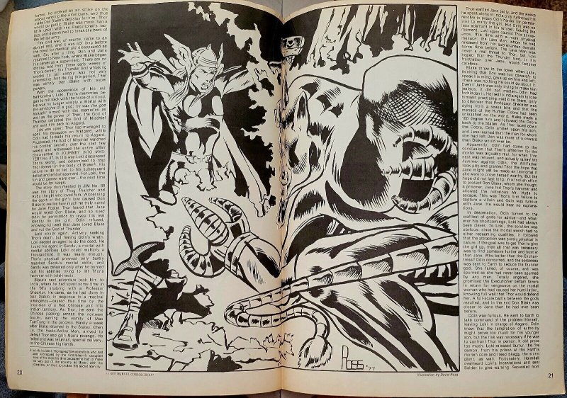 COLLECTOR'S DREAM #3 FN- (1977) MARVEL CONTINUITY Marvel Heroes cover Ken Steacy