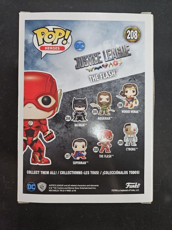 Funko Pop! The Flash #208, Justice League, DC Comics Heroes