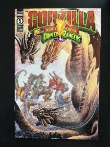 Godzilla vs Mighty Morphin Power Rangers #5 NM Boom Studios IDW C273