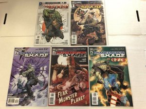 Frankenstein Agent of S.H.A.D.E. #0 1 and 3 4 5 Comic Book Set DC 2012